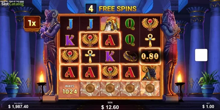 Free spiny na automatech Amun Ra