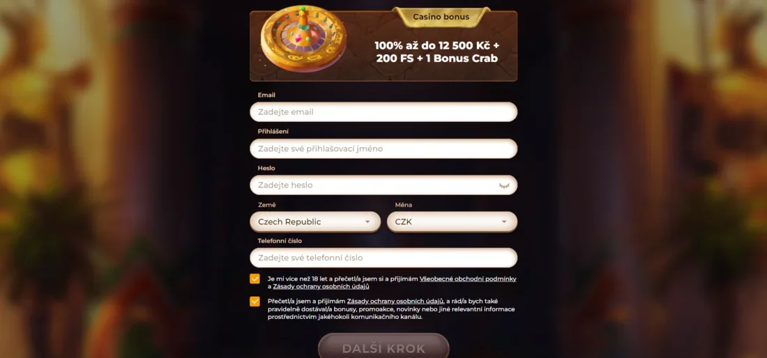 Služby zákazníkům v kasinu Amun Ra