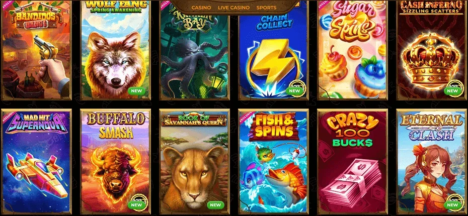 Casinové automaty na Amun Ra